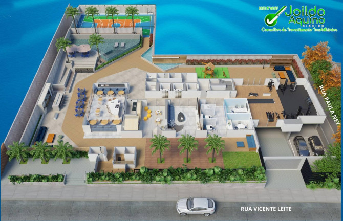 Imagem Apartamento com 3 Quartos à Venda, 64 m² em Aldeota - Fortaleza