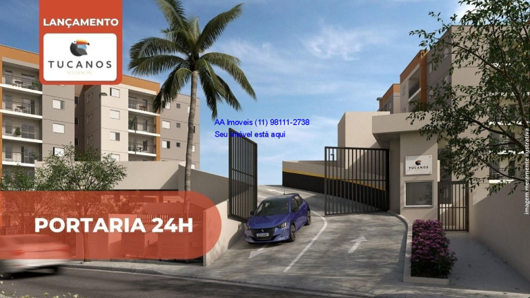 Imagem Apartamento com 2 Quartos à Venda, 54 m² em Roselândia - Cotia