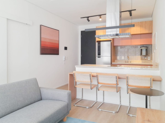 Imagem Apartamento com 1 Quarto para Alugar, 44 m² em Consolação - São Paulo Imagem Apartamento com 1 Quarto para Alugar, 44 m² em Consolação - São Paulo