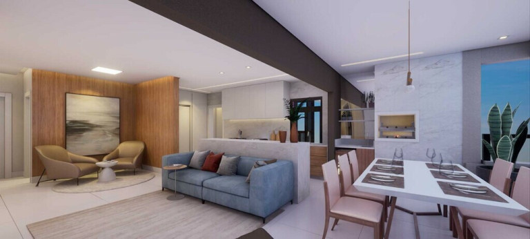 Imagem Apartamento com 3 Quartos à Venda, 125 m² em Vila Assunção - Santo André