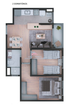 Imagem Apartamento com 2 Quartos à Venda, 49 m² em Medeiros - Jundiaí Imagem Apartamento com 2 Quartos à Venda, 49 m² em Medeiros - Jundiaí