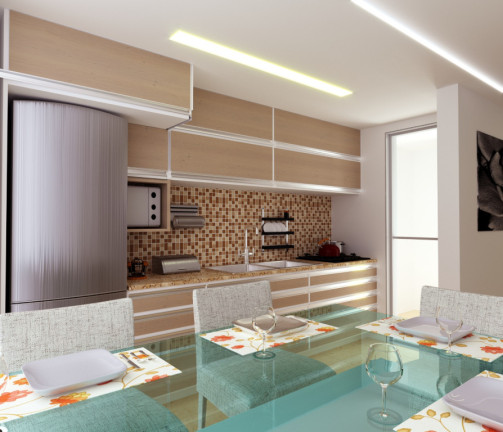 Imagem Apartamento com 1 Quarto à Venda, 46 m² em Campo Comprido - Curitiba