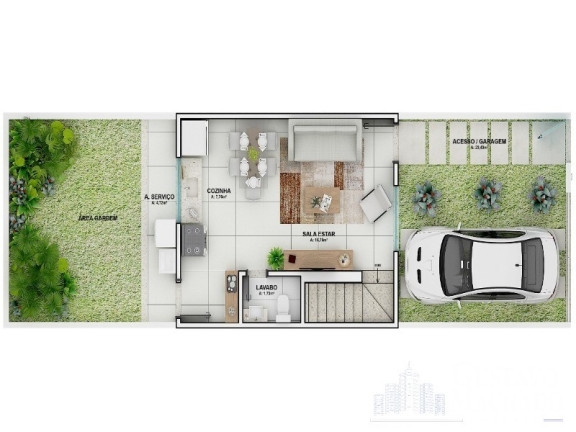 Imagem Casa com 2 Quartos à Venda, 61 m² em Colônia Santo Antônio - Barra Mansa