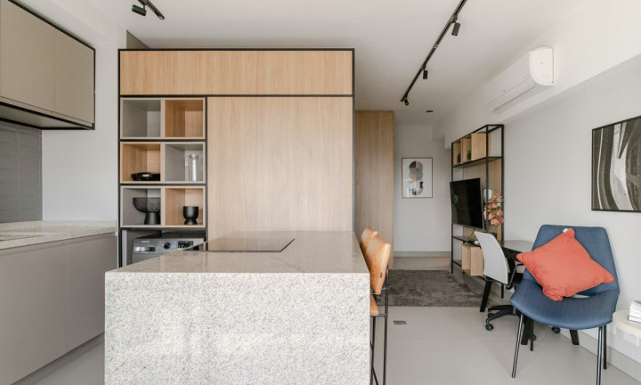 Studio com 1 Quarto à Venda, 49 m² em Campo Belo - São Paulo