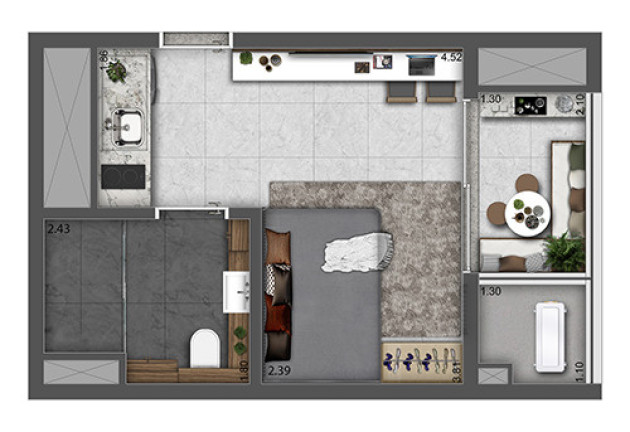 Imagem Imóvel com 2 Quartos à Venda, 62 m² em Vila Prudente - São Paulo