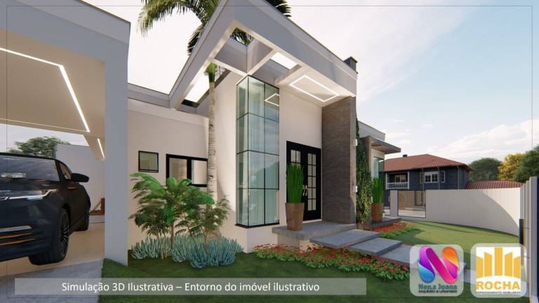 Imagem Casa com 3 Quartos à Venda, em Bosque Da Mata - Tijucas Imagem Casa com 3 Quartos à Venda, em Bosque Da Mata - Tijucas