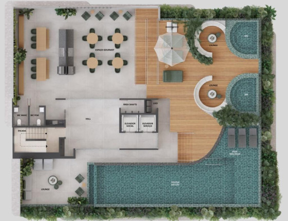 Imagem Apartamento com 1 Quarto à Venda, 31 m² em Cabo Branco - João Pessoa Imagem Apartamento com 1 Quarto à Venda, 31 m² em Cabo Branco - João Pessoa