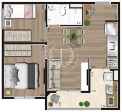 Imagem Apartamento com 2 Quartos à Venda, 42 m² em Vila Pirituba - São Paulo Imagem Apartamento com 2 Quartos à Venda, 42 m² em Vila Pirituba - São Paulo