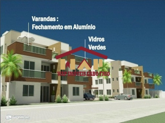 Imagem Apartamento com 1 Quarto à Venda, em Palmeiras - Cabo Frio Imagem Apartamento com 1 Quarto à Venda, em Palmeiras - Cabo Frio