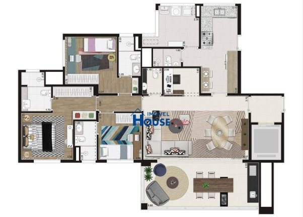 Imagem Apartamento com 3 Quartos à Venda, 123 m² em Pompeia - São Paulo Imagem Apartamento com 3 Quartos à Venda, 123 m² em Pompeia - São Paulo
