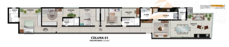 Imagem Apartamento com 2 Quartos à Venda, 65 m² em Muquiçaba - Guarapari Imagem Apartamento com 2 Quartos à Venda, 65 m² em Muquiçaba - Guarapari