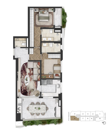 Imagem Apartamento com 2 Quartos à Venda, 102 m² em Bela Vista - São Paulo Imagem Apartamento com 2 Quartos à Venda, 102 m² em Bela Vista - São Paulo