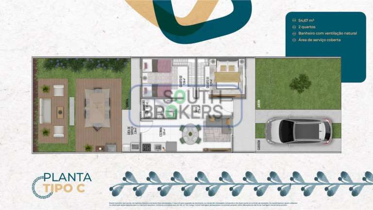 Imagem Casa de Condomínio com 2 Quartos à Venda, 51 m² em Campo Largo Da Roseira - São José Dos Pinhais Imagem Casa de Condomínio com 2 Quartos à Venda, 51 m² em Campo Largo Da Roseira - São José Dos Pinhais