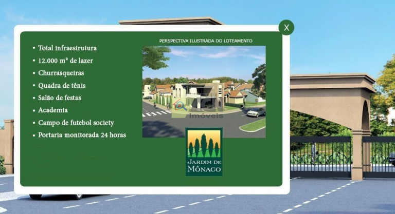 Imagem Terreno à Venda, 313 m² em Condomínio Jardim De Mônaco - Hortolândia