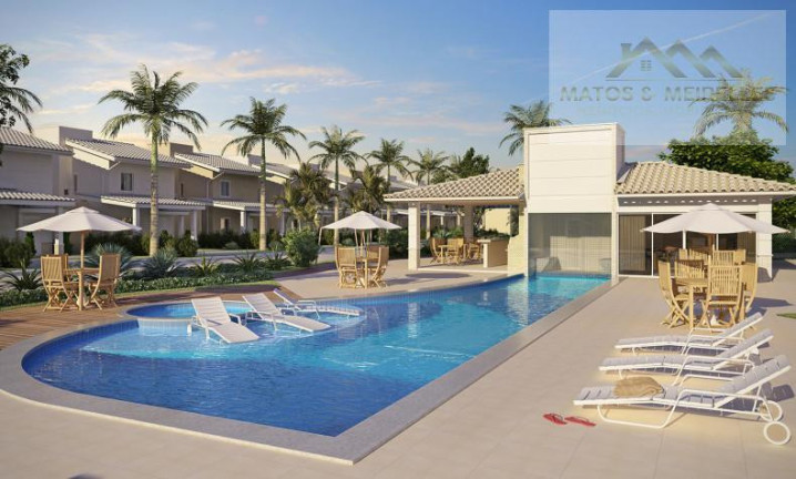 Imagem Casa com 3 Quartos à Venda, 131 m² em Guaribas - Eusébio Imagem Casa com 3 Quartos à Venda, 131 m² em Guaribas - Eusébio