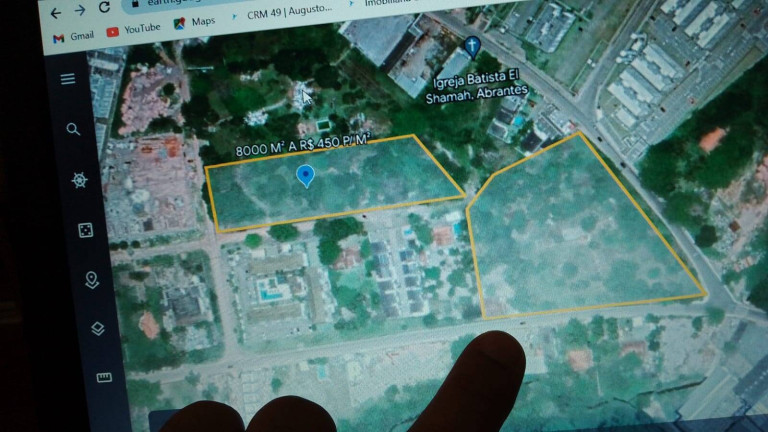 Terreno à Venda, 8.000 m² em Alphaville (abrantes) - Camaçari