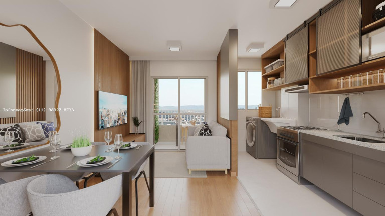 Imagem Apartamento com 2 Quartos à Venda, 44 m² em Parque Industrial - Maringá