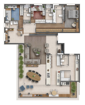 Imagem Apartamento com 4 Quartos à Venda, 348 m² em Sumaré - São Paulo Imagem Apartamento com 4 Quartos à Venda, 348 m² em Sumaré - São Paulo
