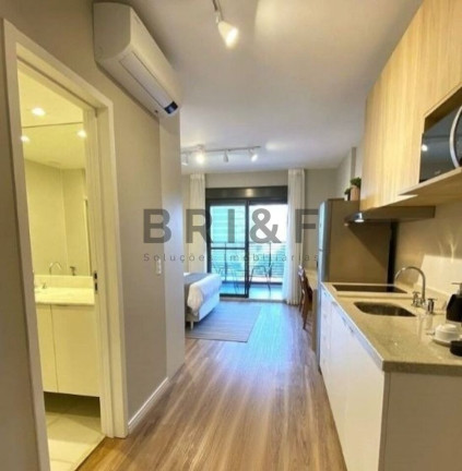 Imagem Apartamento com 1 Quarto à Venda, 40 m² em Brooklin - São Paulo Imagem Apartamento com 1 Quarto à Venda, 40 m² em Brooklin - São Paulo