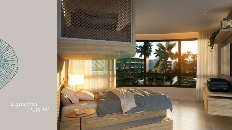 Imagem Apartamento com 1 Quarto à Venda, 32 m² em Praia Dos Carneiros - Tamandaré