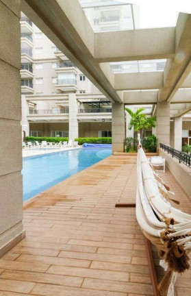 Imagem Apartamento com 1 Quarto para Alugar, 50 m² em Sítio Tamboré Alphaville - Barueri