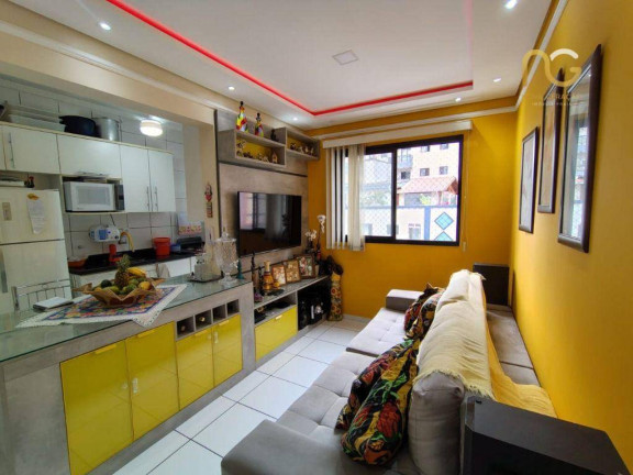 Apartamento com 2 Quartos à Venda, 71 m² em Boqueirão - Praia Grande