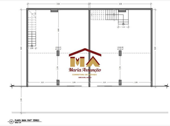 Loja à Venda, 90 m² em Centro - Cabo Frio