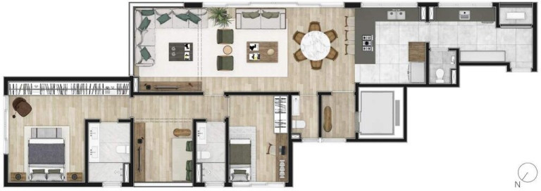 Imagem Apartamento com 2 Quartos à Venda, 137 m² em Pinheiros - São Paulo