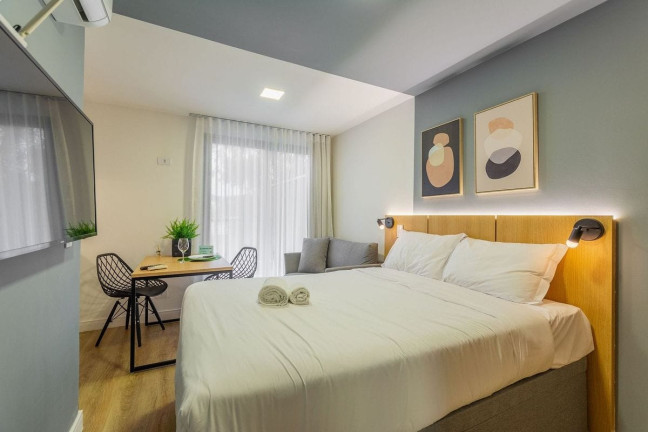 Imagem Apartamento com 1 Quarto para Alugar, 17 m² em Prado Velho - Curitiba