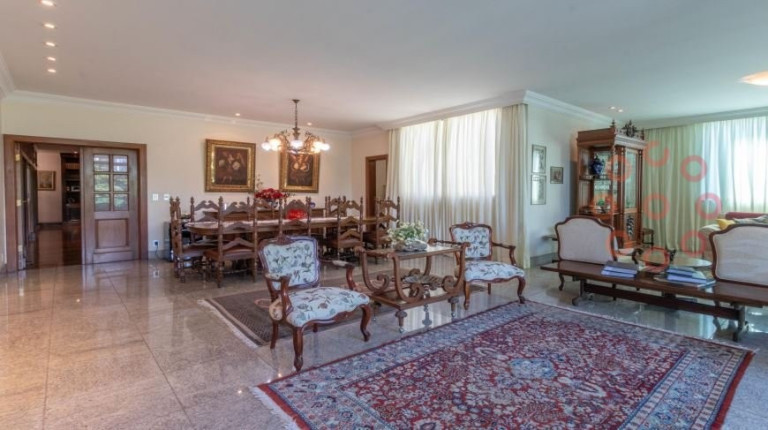 Apartamento com 4 Quartos à Venda, 308 m² em Lourdes - Belo Horizonte