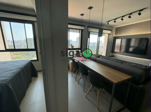 Imagem Apartamento com 1 Quarto à Venda, 45 m² em Santo Amaro - São Paulo Imagem Apartamento com 1 Quarto à Venda, 45 m² em Santo Amaro - São Paulo