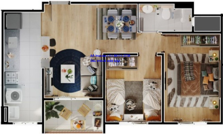 Imagem Apartamento com 2 Quartos à Venda, 50 m² em Jardim Maria Helena - Taboão Da Serra
