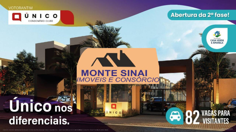 Apartamento com 2 Quartos à Venda,  em Vila Santo Antônio - Votorantim