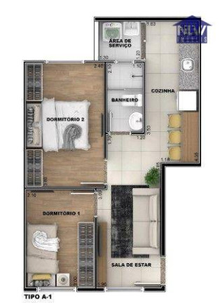 Apartamento com 2 Quartos à Venda, 40 m² em Tucuruvi - São Paulo
