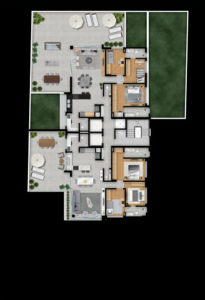 Imagem Apartamento com 3 Quartos à Venda, 218 m² em Mont Serrat - Porto Alegre Imagem Apartamento com 3 Quartos à Venda, 218 m² em Mont Serrat - Porto Alegre
