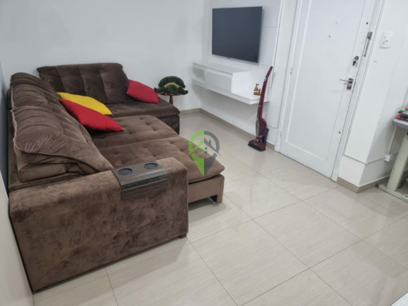 Imagem Apartamento com 1 Quarto à Venda, 59 m² em Macuco - Santos Imagem Apartamento com 1 Quarto à Venda, 59 m² em Macuco - Santos