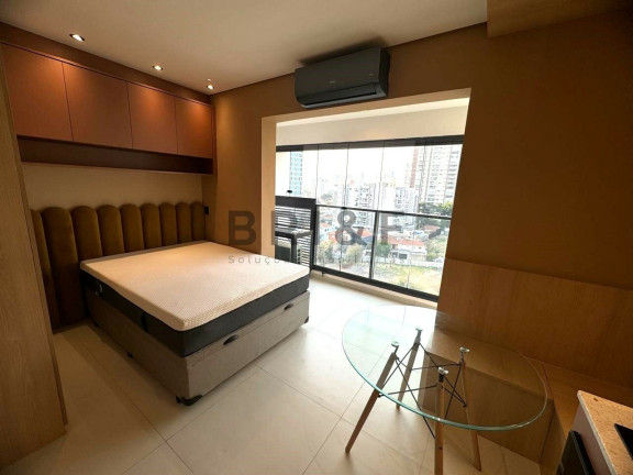 Imagem Apartamento com 1 Quarto para Alugar, 33 m² em Brooklin - São Paulo Imagem Apartamento com 1 Quarto para Alugar, 33 m² em Brooklin - São Paulo
