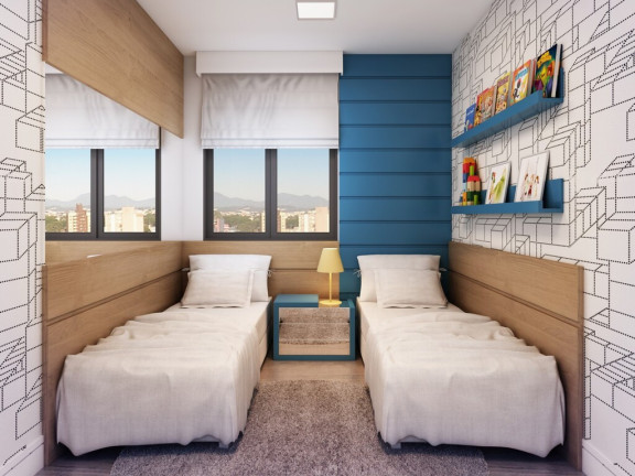 Imagem Apartamento com 2 Quartos à Venda, 44 m² em Cidade Industrial - Curitiba