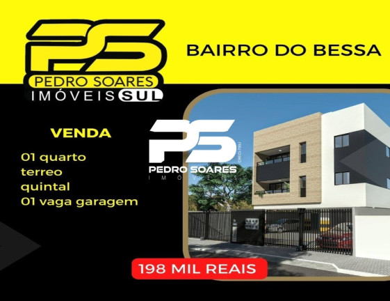 Apartamento com 1 Quarto à Venda, 37 m² em Bessa - João Pessoa