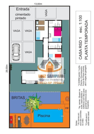 Imagem Casa com 3 Quartos à Venda, 129 m² em Bopiranga - Itanhaém Imagem Casa com 3 Quartos à Venda, 129 m² em Bopiranga - Itanhaém