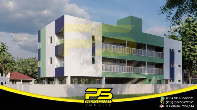 Imagem Apartamento com 2 Quartos à Venda, 44 m² em Mangabeira - João Pessoa Imagem Apartamento com 2 Quartos à Venda, 44 m² em Mangabeira - João Pessoa