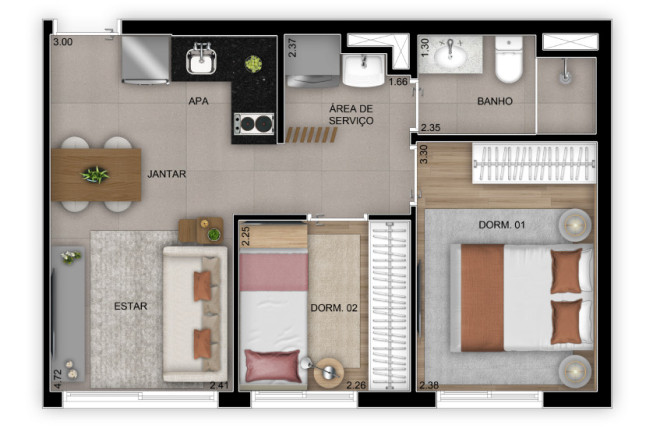 Imagem Imóvel com 2 Quartos à Venda, 38 m² em Mooca - São Paulo Imagem Imóvel com 2 Quartos à Venda, 38 m² em Mooca - São Paulo