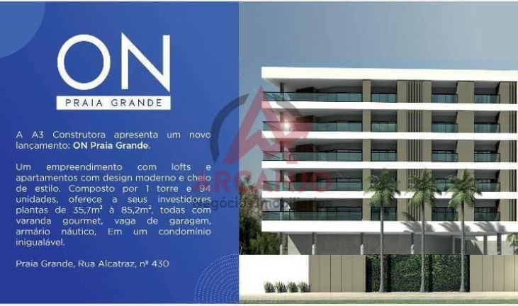 Apartamento com 1 Quarto à Venda, 35 m² em Praia Grande - Ubatuba
