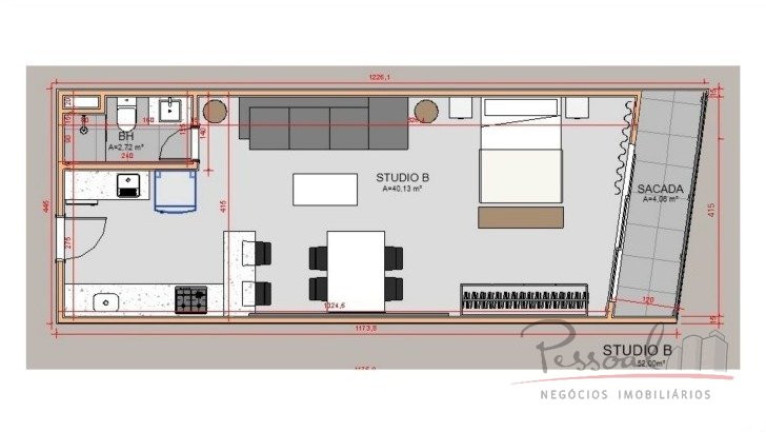 Imagem Edifício Residencial à Venda,  em Saco Grande - Florianópolis