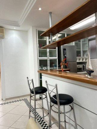 Imagem Apartamento com 3 Quartos para Alugar, 127 m² em Gonzaga - Santos Imagem Apartamento com 3 Quartos para Alugar, 127 m² em Gonzaga - Santos