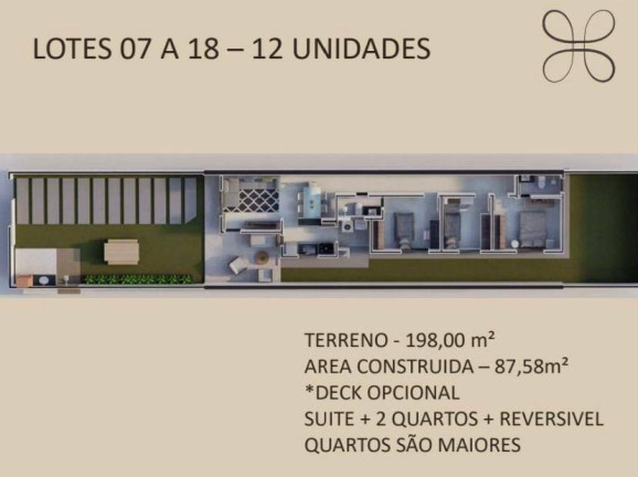 Imagem Casa com 3 Quartos à Venda, 88 m² em Fortaleza Imagem Casa com 3 Quartos à Venda, 88 m² em Fortaleza