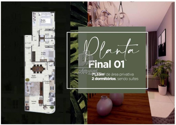 Imagem Apartamento com 2 Quartos à Venda, 71 m² em Caiçara - Praia Grande Imagem Apartamento com 2 Quartos à Venda, 71 m² em Caiçara - Praia Grande