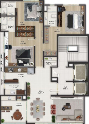 Imagem Imóvel com 3 Quartos à Venda, 135 m² em Itapema - Itapema