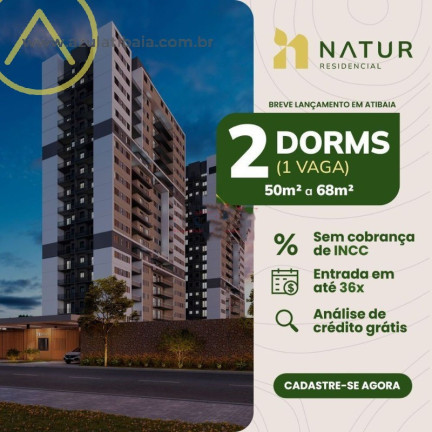 Imagem Apartamento com 2 Quartos à Venda, 56 m² em Centro - Atibaia Imagem Apartamento com 2 Quartos à Venda, 56 m² em Centro - Atibaia