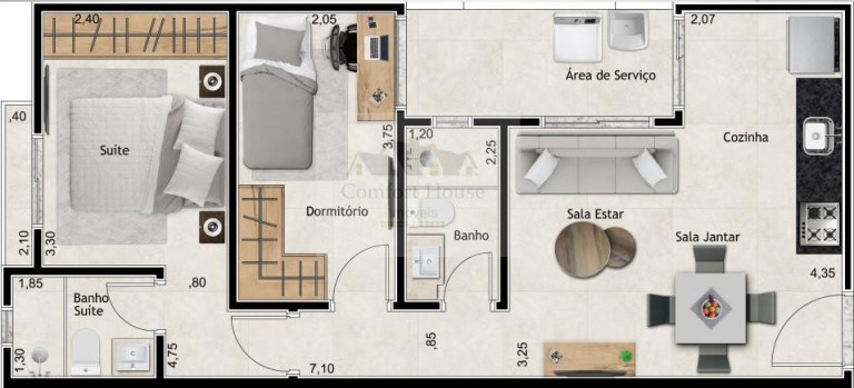 Imagem Cobertura com 2 Quartos à Venda, 100 m² em Vila Bastos - Santo André Imagem Cobertura com 2 Quartos à Venda, 100 m² em Vila Bastos - Santo André